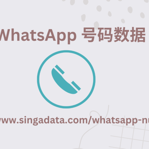 WhatsApp 号码数据